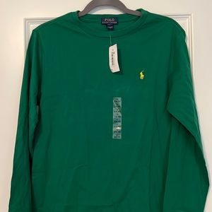 Polo by Ralph Lauren Boy’s Green long sleeve t-shirt size Large